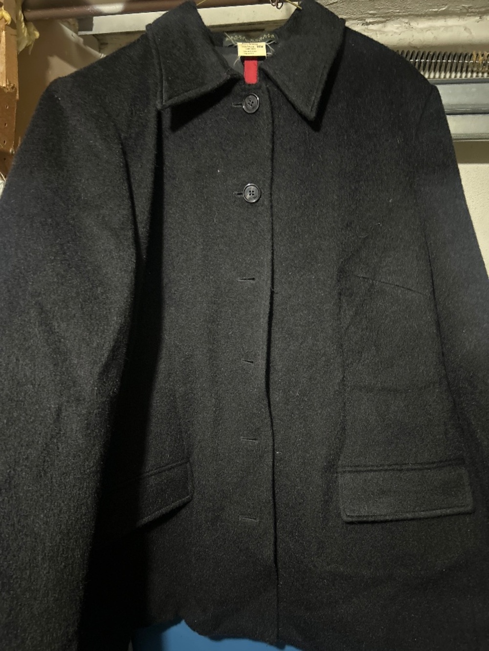 Harvey Bernard Women Wool Coat size 18W